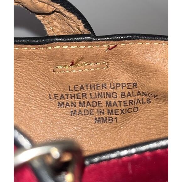 Sofft Shoes Size 10 Genuine Leather Dark Red Velvet Mary Janes Flats - Picture 9 of 9